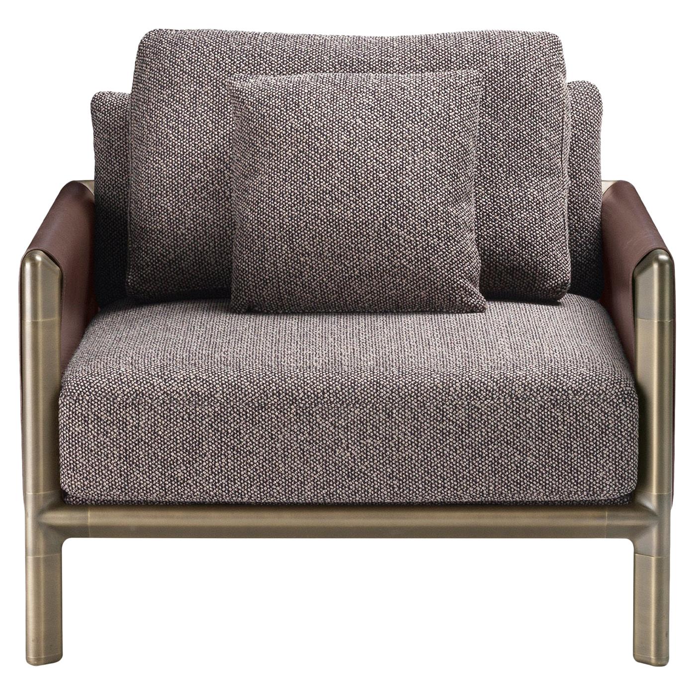 Frame Gray Armchair For Sale