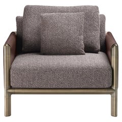 Fauteuil gris Frame