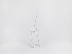 Frame Limited Edition Modern Sand and Nylon Floor Lamp by Hot Wire Extensions