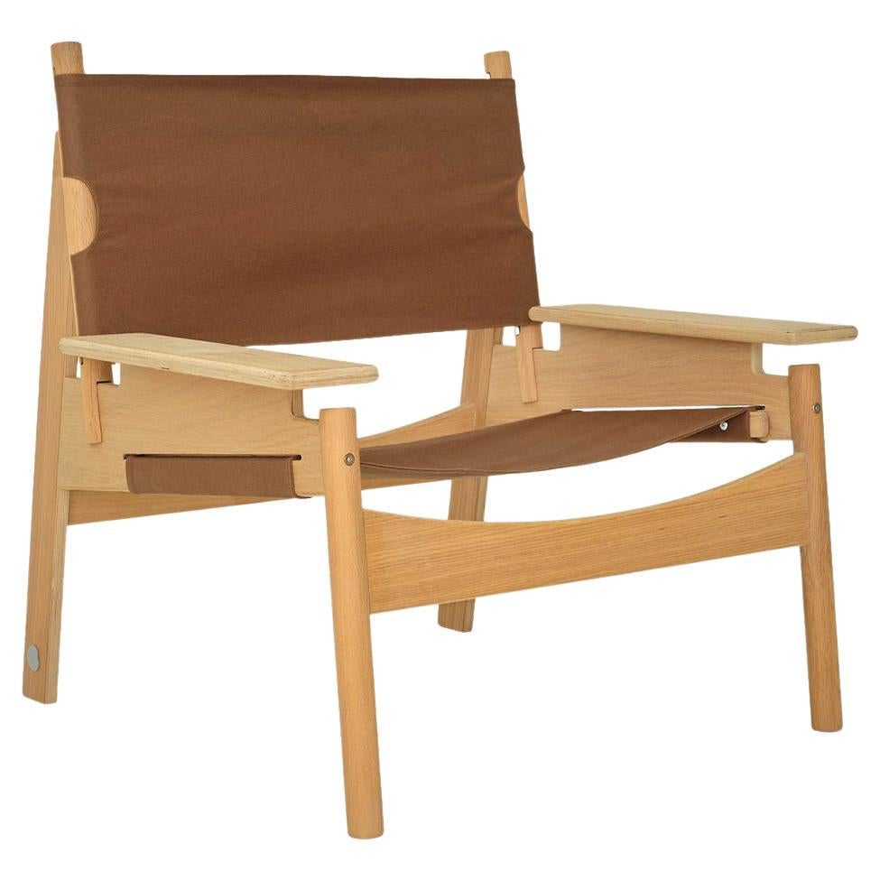 KITA LIVING Frame Lounge Chair - Oak Mist - Brown For Sale