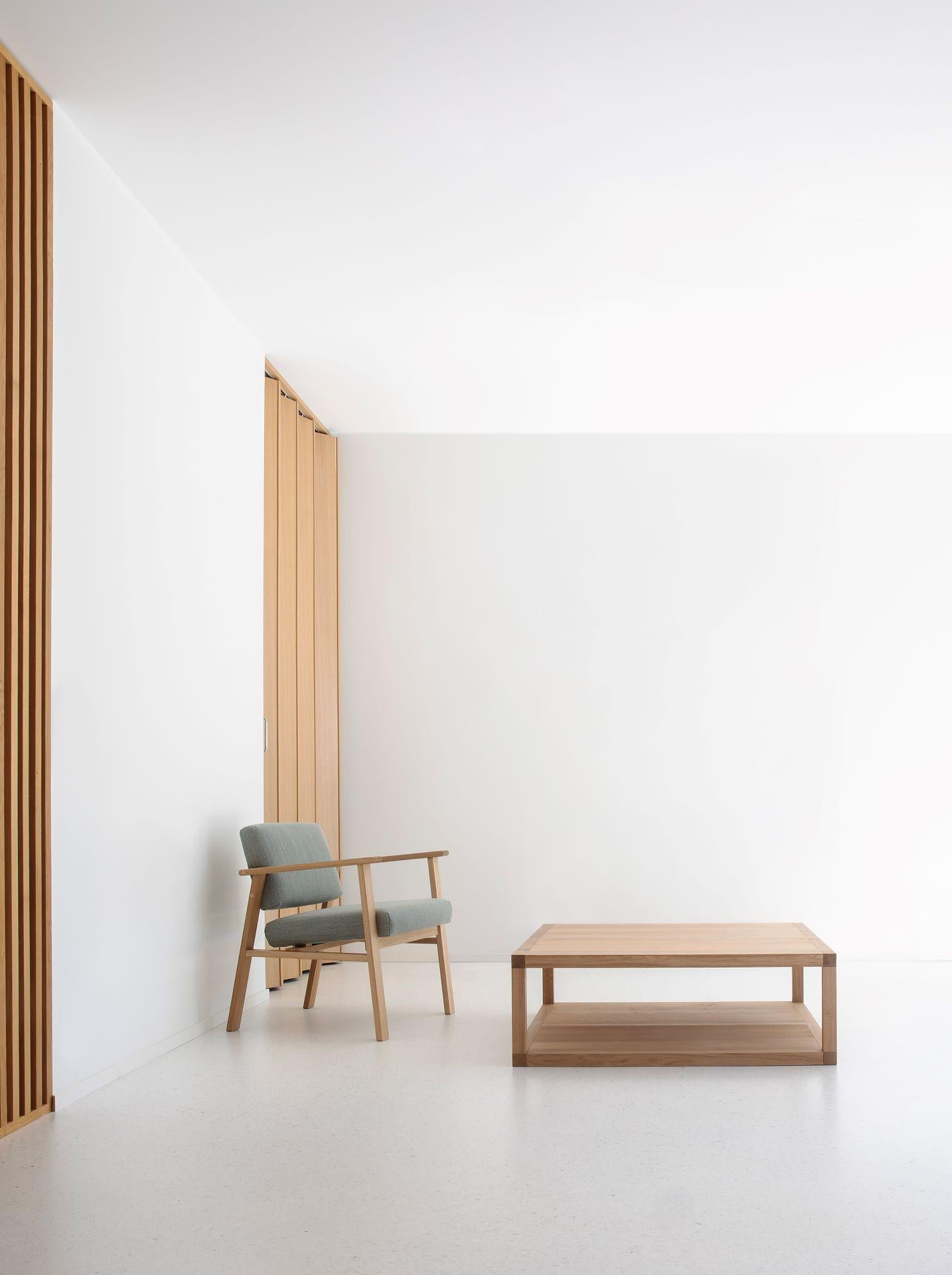 Contemporary Frame Low Coffee Table in Oak or Ash by John Pawson For Sale