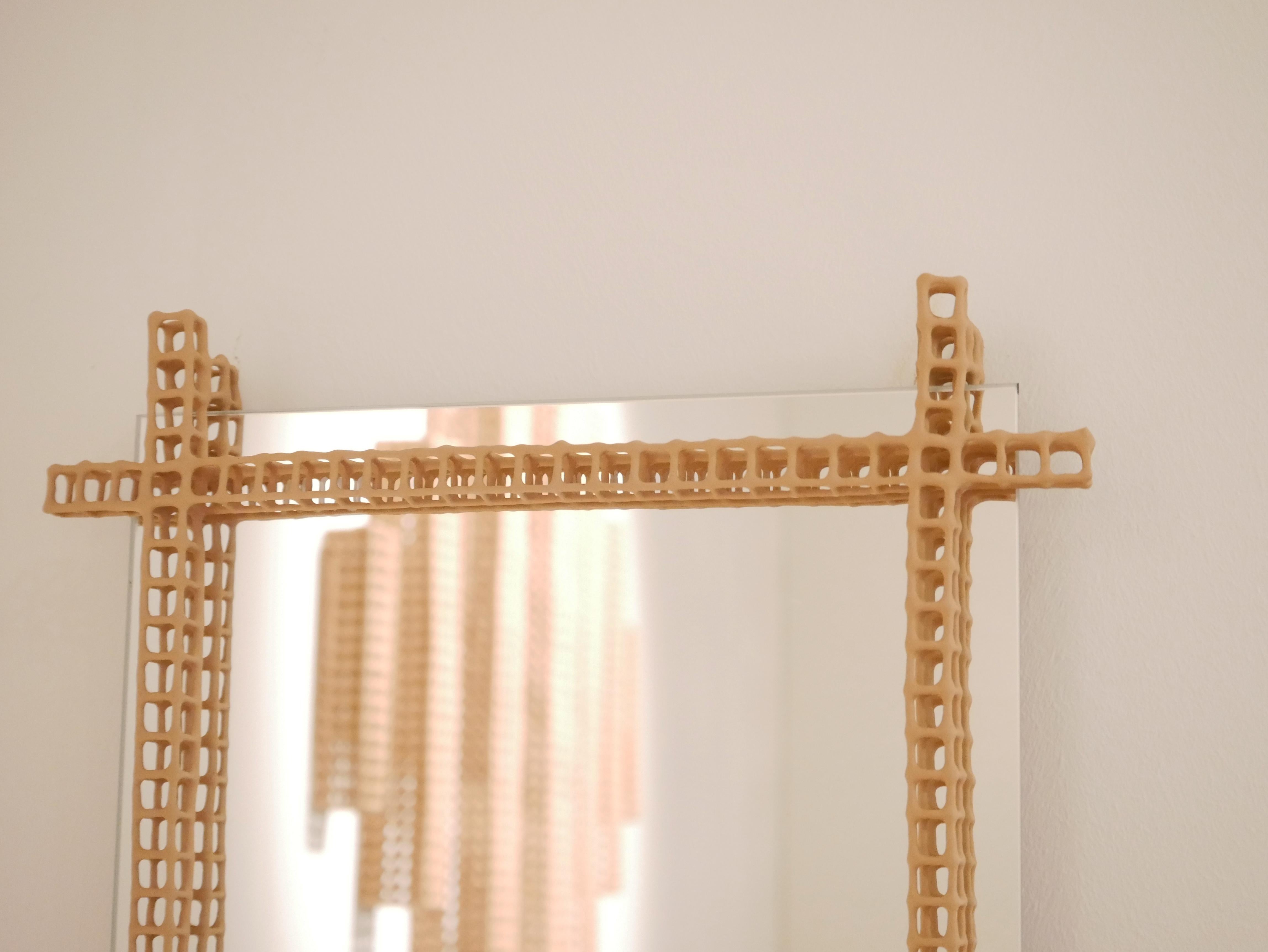 Post-Modern Frame Mirror by Dzovag Kotchian For Sale