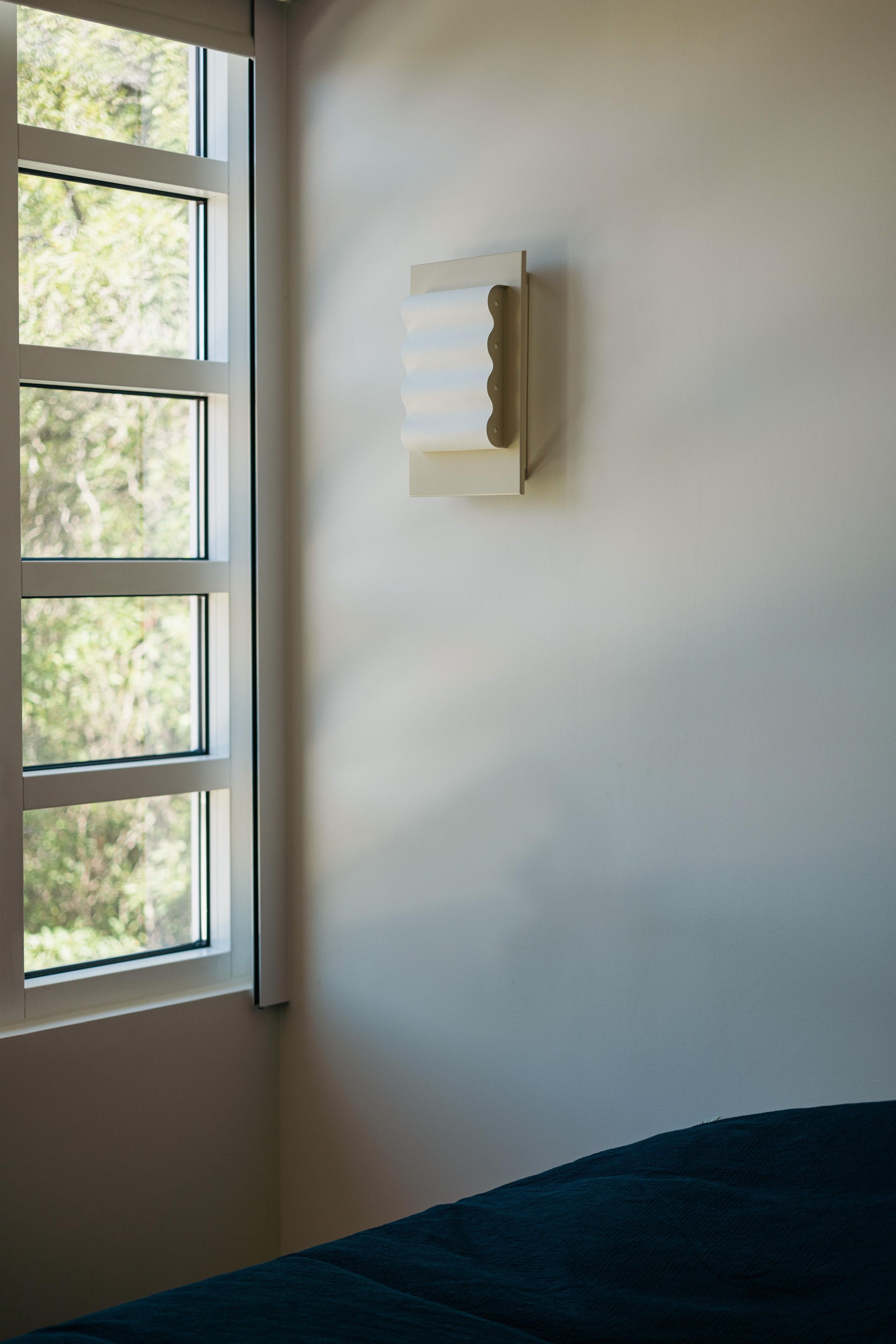 Lámpara de pared Frame OW S de Violaine d'Harcourt Acero en venta