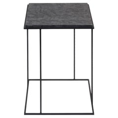FramE Side Table: Elegant Design with 3D Frame , Matrix Quarzite By DFdesignLab
