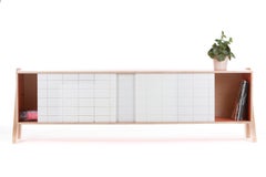 Frame sideboard 01 light blue