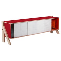 Frame sideboard 01 red