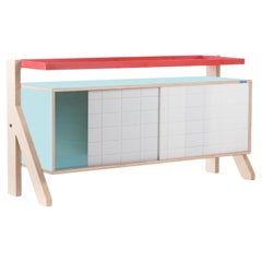 Frame sideboard 03 light blue