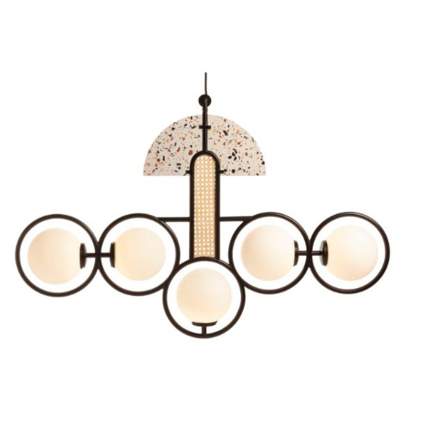 Modern Frame Suspension Lamp by Dooq For Sale
