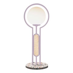 Post Modern Style Frame Lilac Table Lamp
