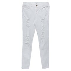 Frame White Denim Le Skinny de Jeanne Jeans M
