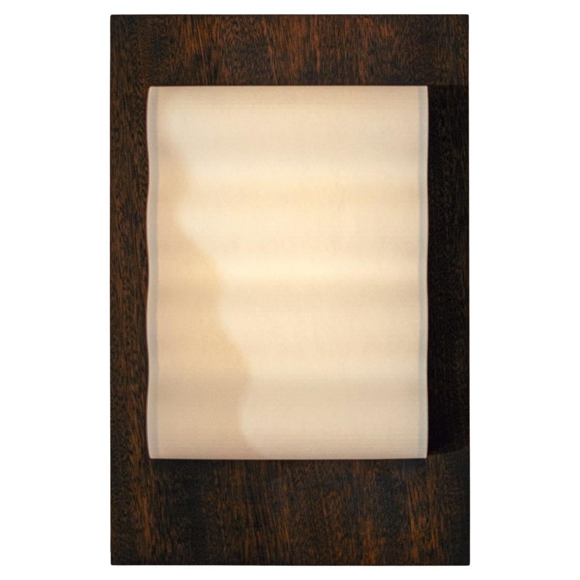 Lámpara de pared mediana Frame Wood de Violaine d'Harcourt