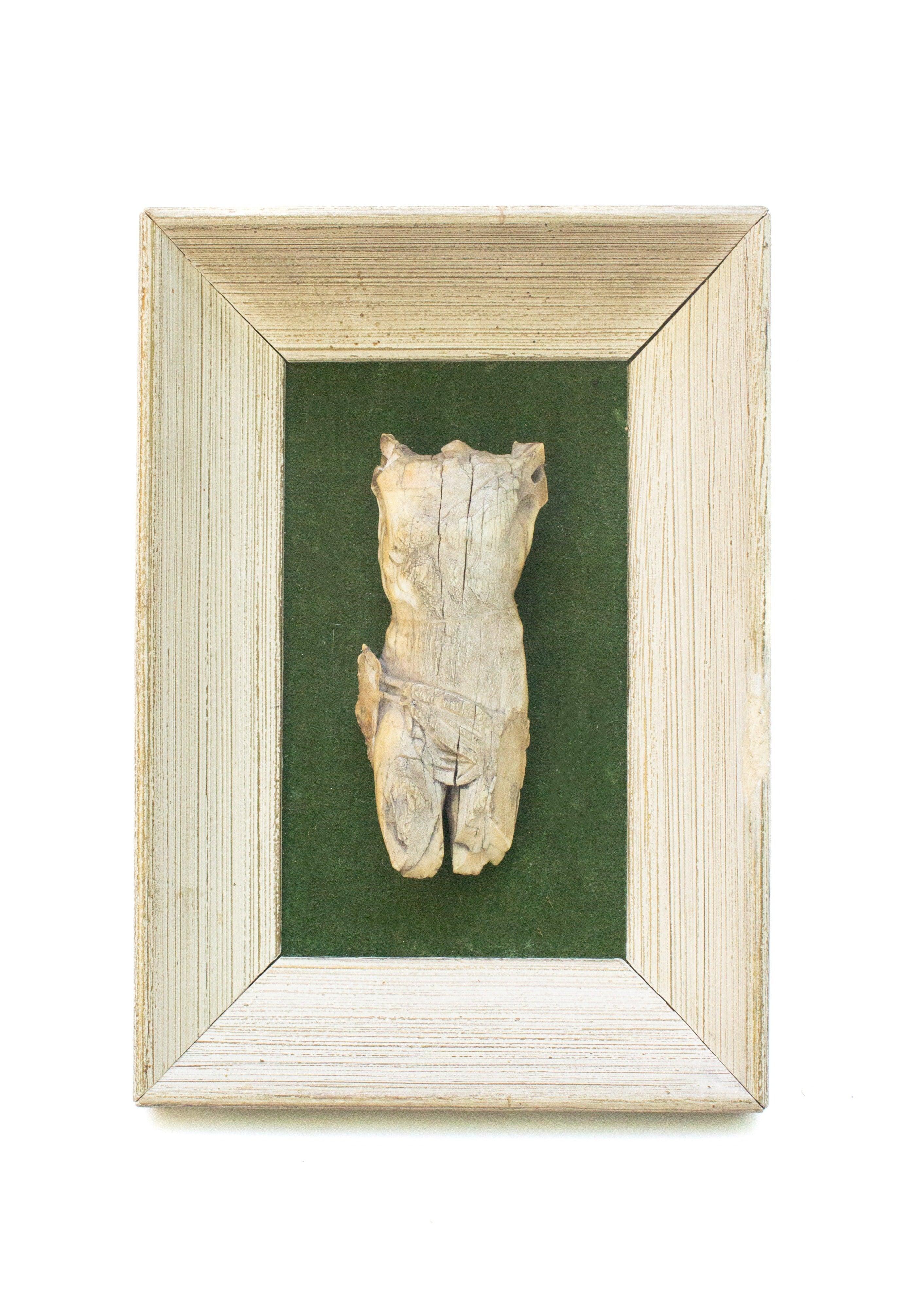 Renaissance Framed 16th Century Italian Ivory Figure of Christ For Sale