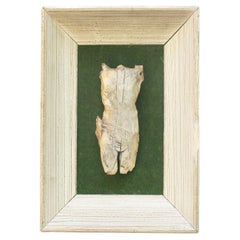 Framed 16th Century Italian Ivory Figure of Christ