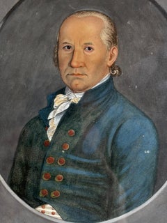 Tableau encadré du XVIIIe siècle avec note de 1794, Allemagne, Antiquité