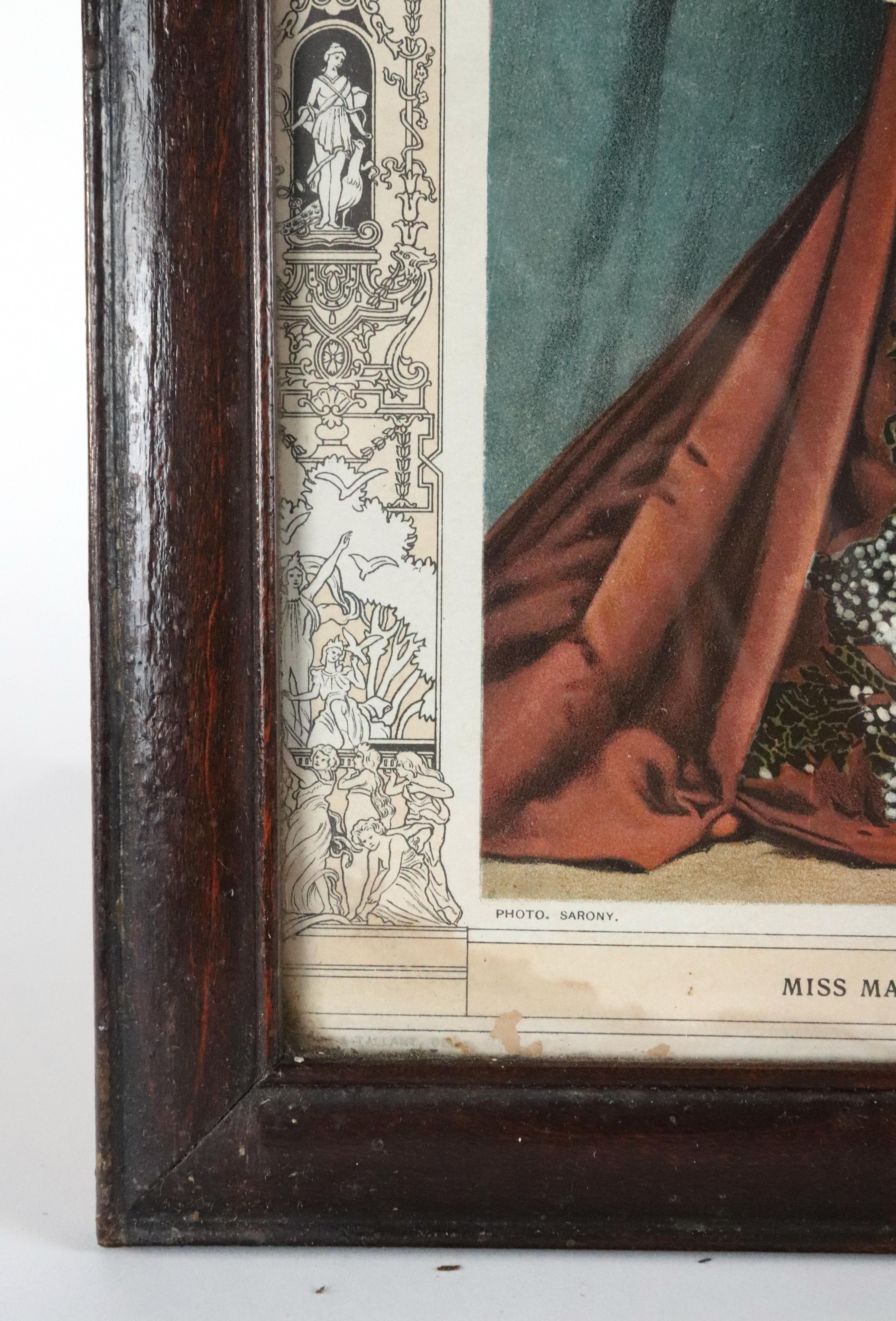 Copertina incorniciata di The Theatre Magazine 1902 Miss Margaret Anglin in vendita 2
