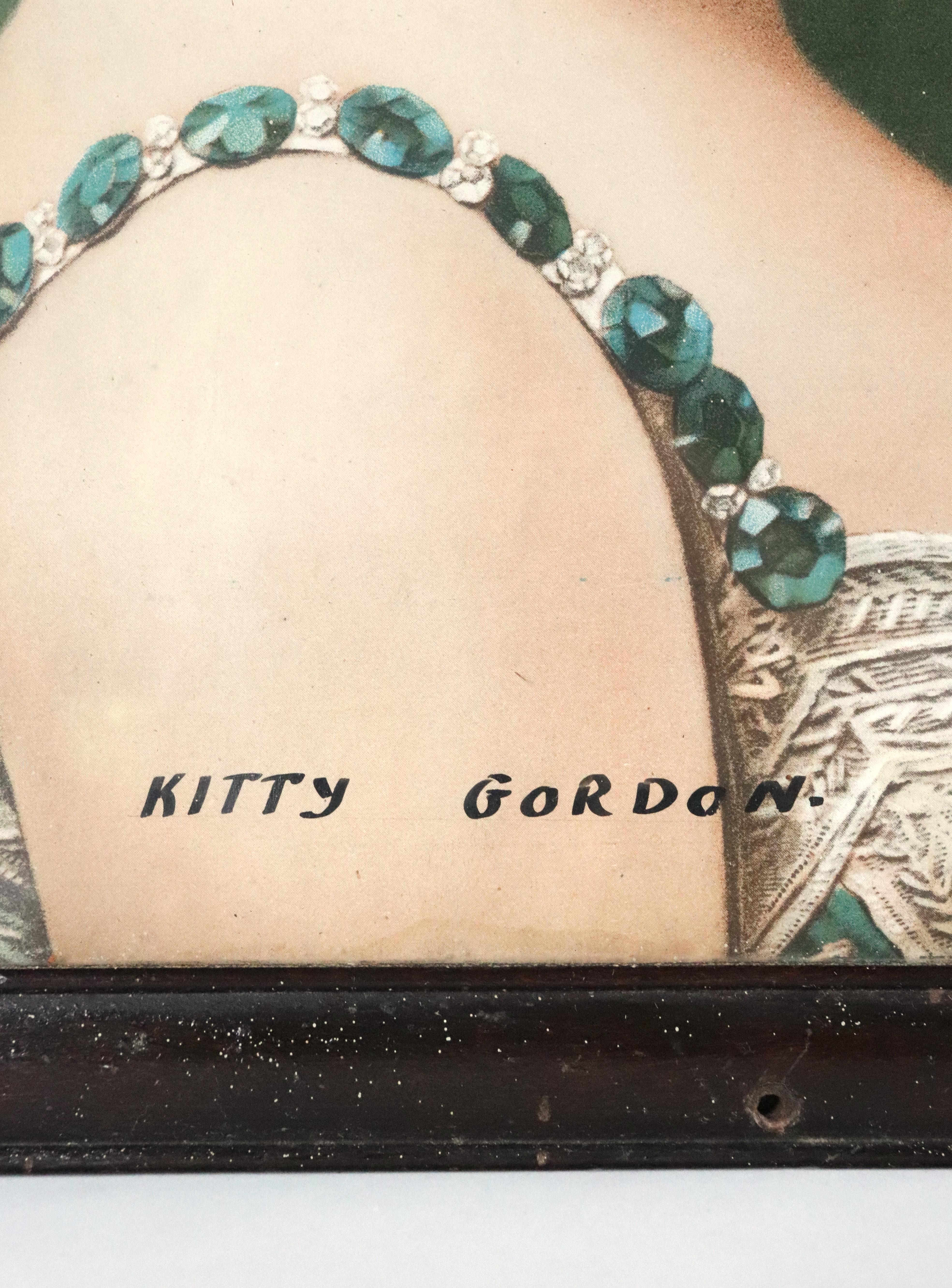 Gerahmte 1910er Jahre The Theatre Magazin Kitty Gordon Abdeckung (Frühes 20. Jahrhundert) im Angebot