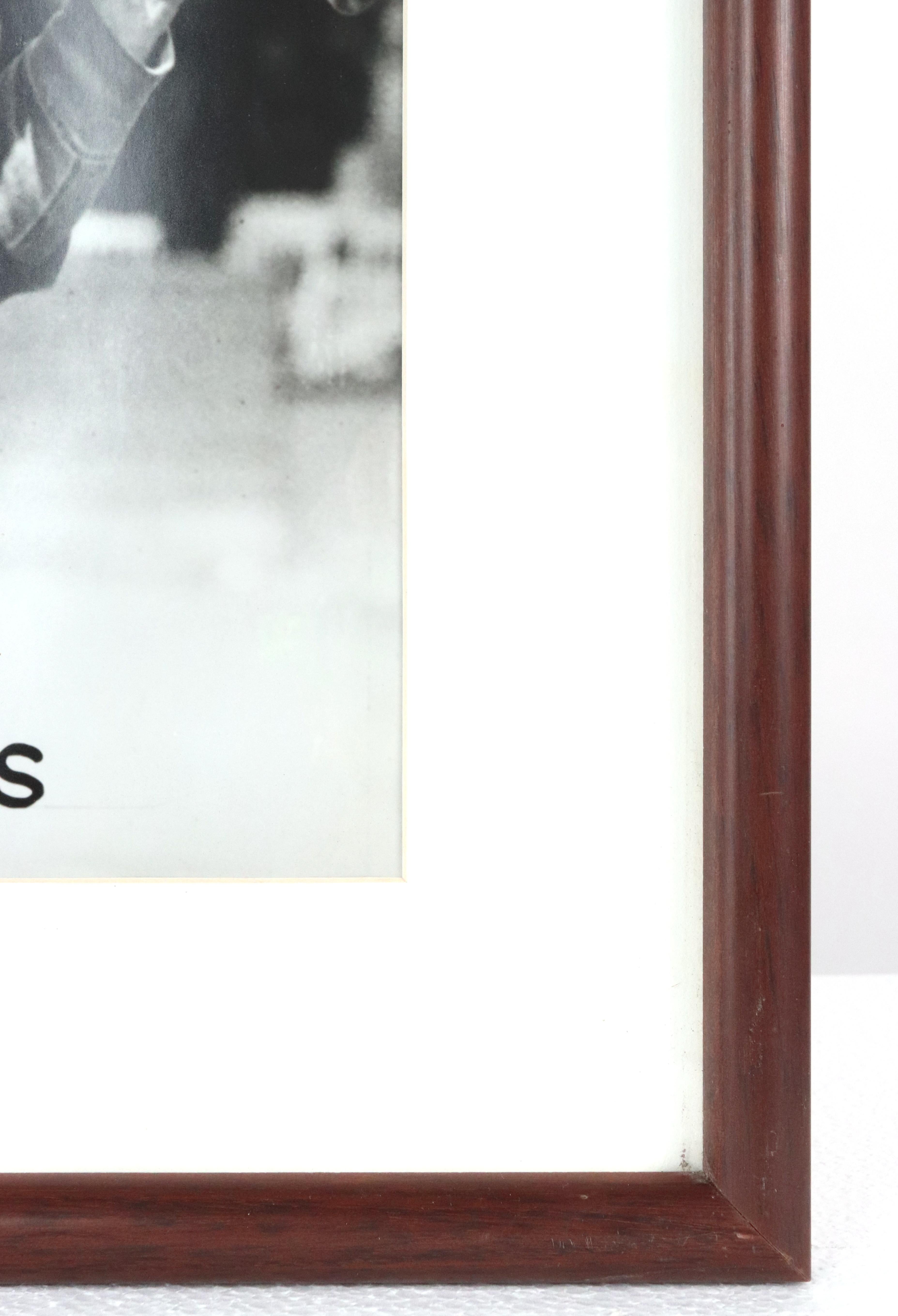 Gerahmte Fotografie des Baseballspielers George Burns von 1924 im Angebot 3