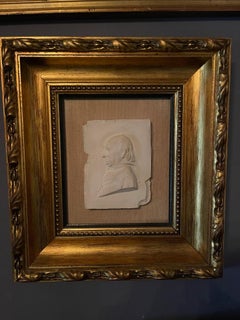 Framed 19th Century Italian Grand Tour Intaglio of a Gentleman, 19th Century