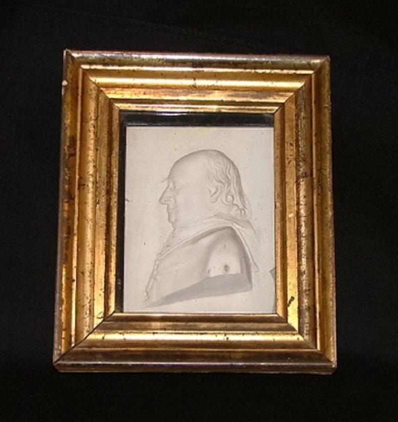 Framed 19th Century Italian Grand Tour Intaglio of a Gentleman, 19th Century For Sale 2
