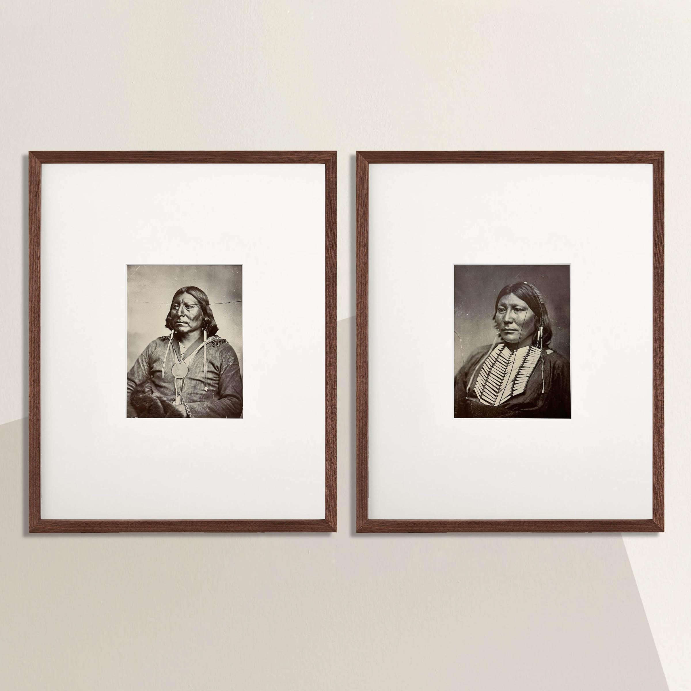 Native American Framed 20th Century William S. Soule Photographs For Sale