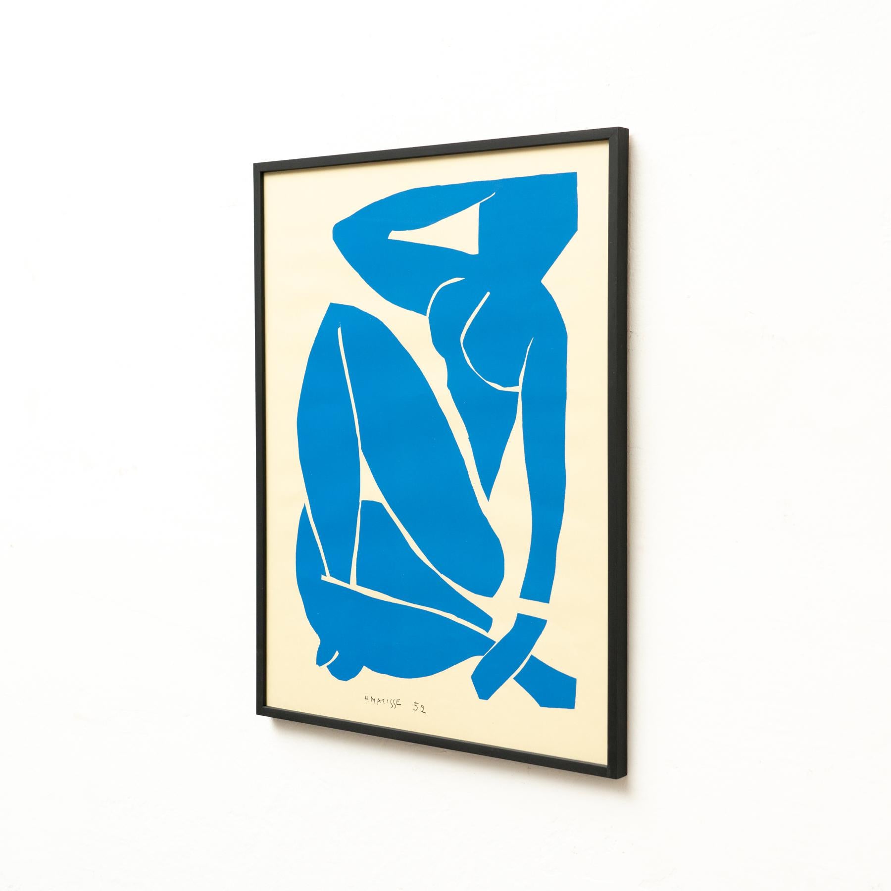 Farblithografie nach dem Werk von Henri Matisse, um 1970.

Im Stein signiert.
Herausgegeben von Edition des Nouvelles Images, Frankreich.
Gerahmt.

Henri Matisse, ob als Zeichner, Bildhauer, Grafiker oder Maler, Henri Matisse war ein Meister