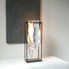 No. 05 Ceramic Agave Leaves Framed Contemporary Table Lamp by Sander Bottinga