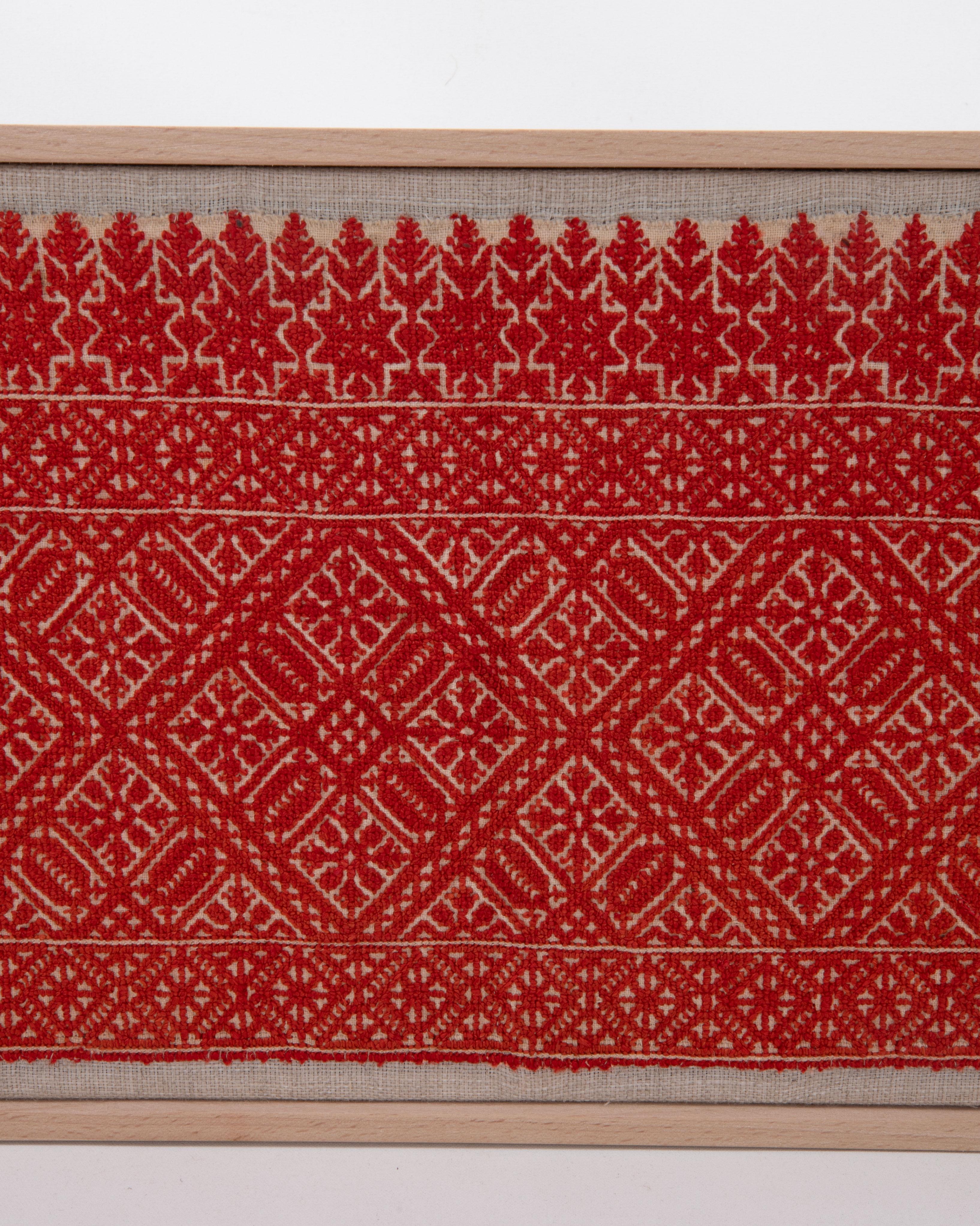 Marocain Broderie de Fez ancienne encadrée, A.I.C., E.C.  Maroc en vente