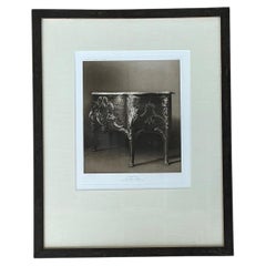 Framed Antique French Commode Print