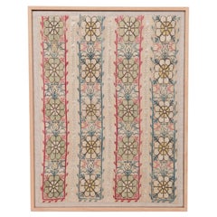 Framed Antique Greek Embroidery, 19th C.