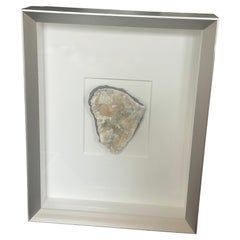 Framed "Apophyllite” Mineral by Christopher Marley Embossed signature