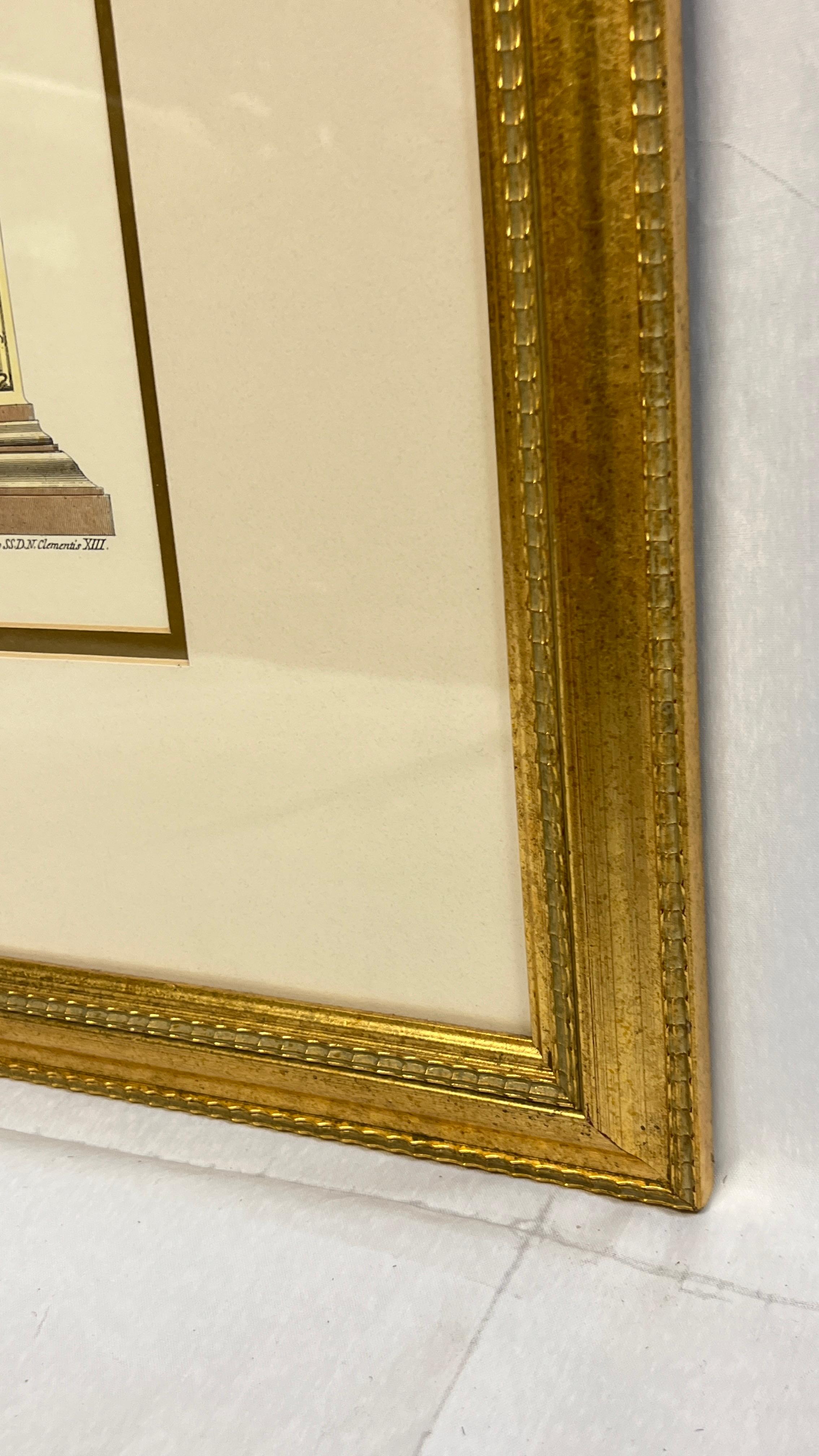 Framed Architectural Print of Raphael's Loggia in the Vatican 5