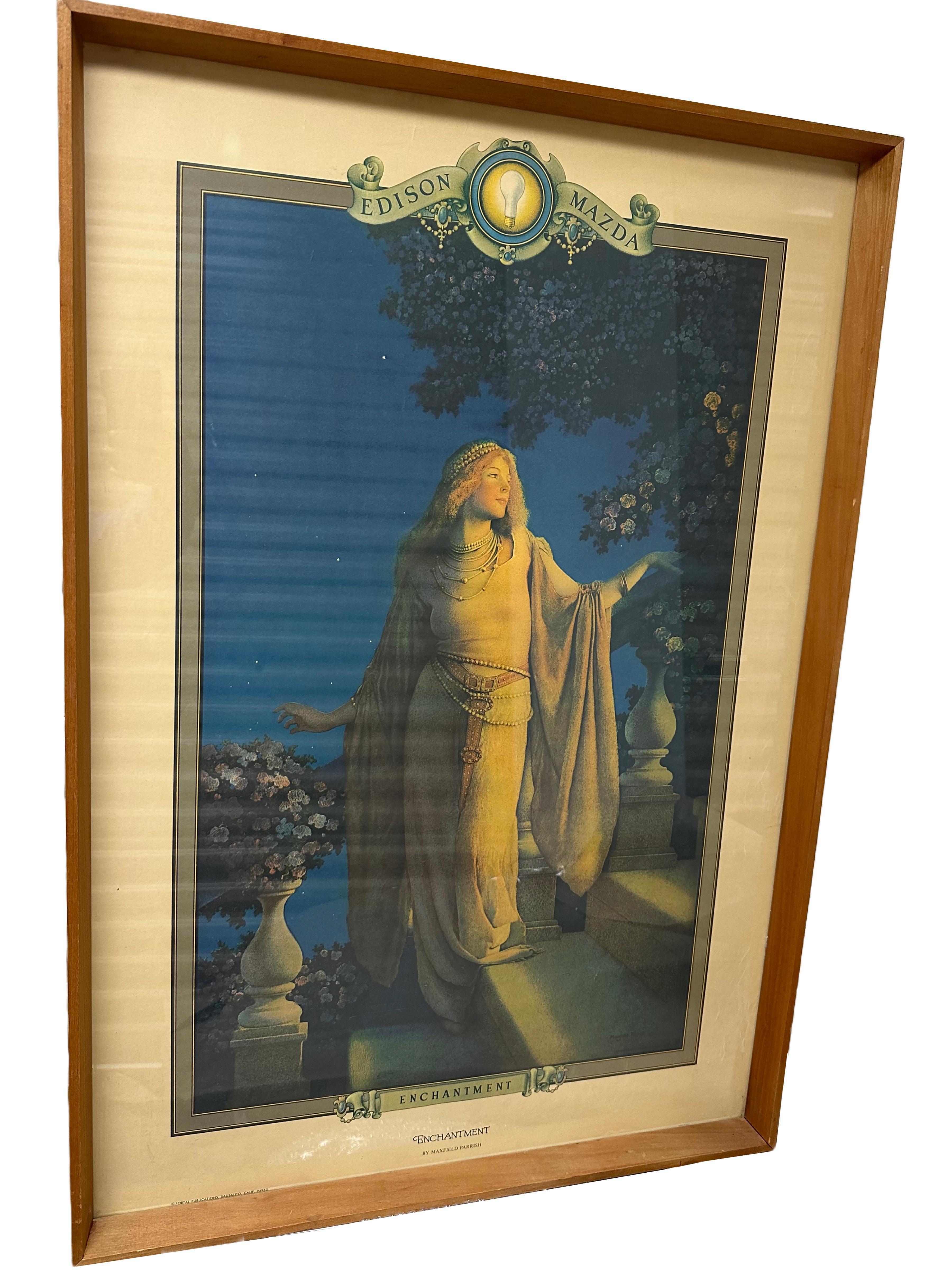 Una elegante impresión clásica Art Decó enmarcada de un cuadro titulado 