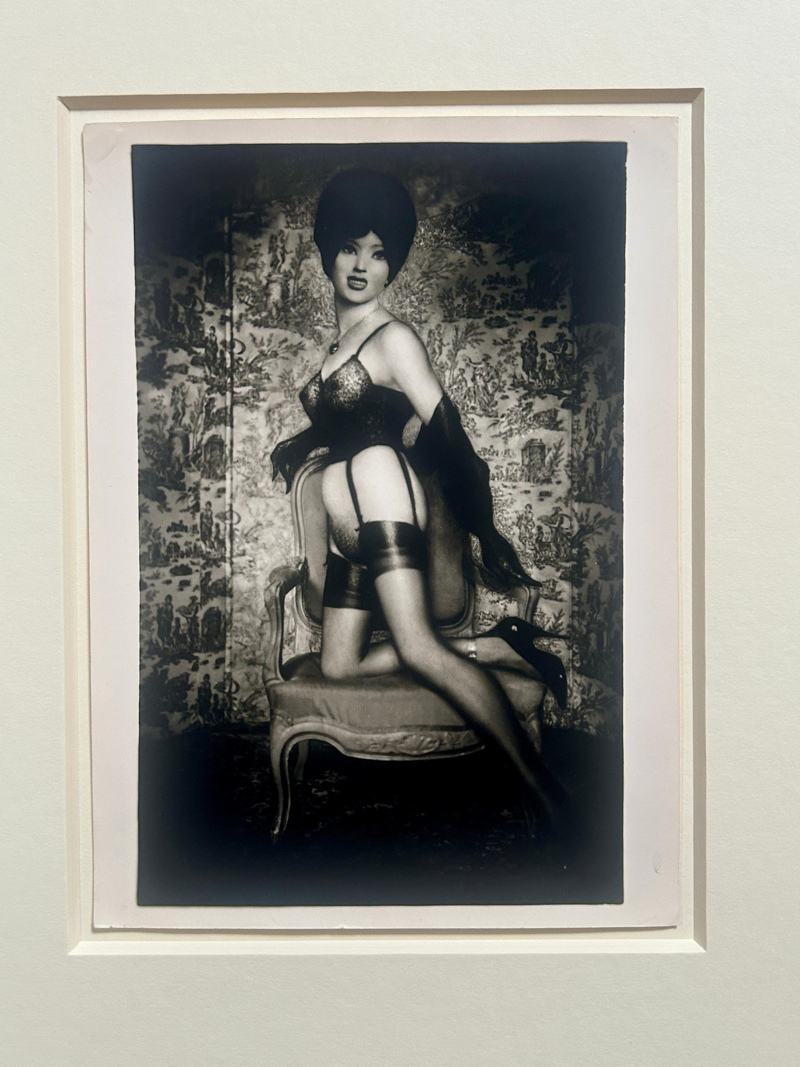 Glazed Framed Artist Proof Print by Pierre Molinier from The Shaman and His Creatures For Sale
