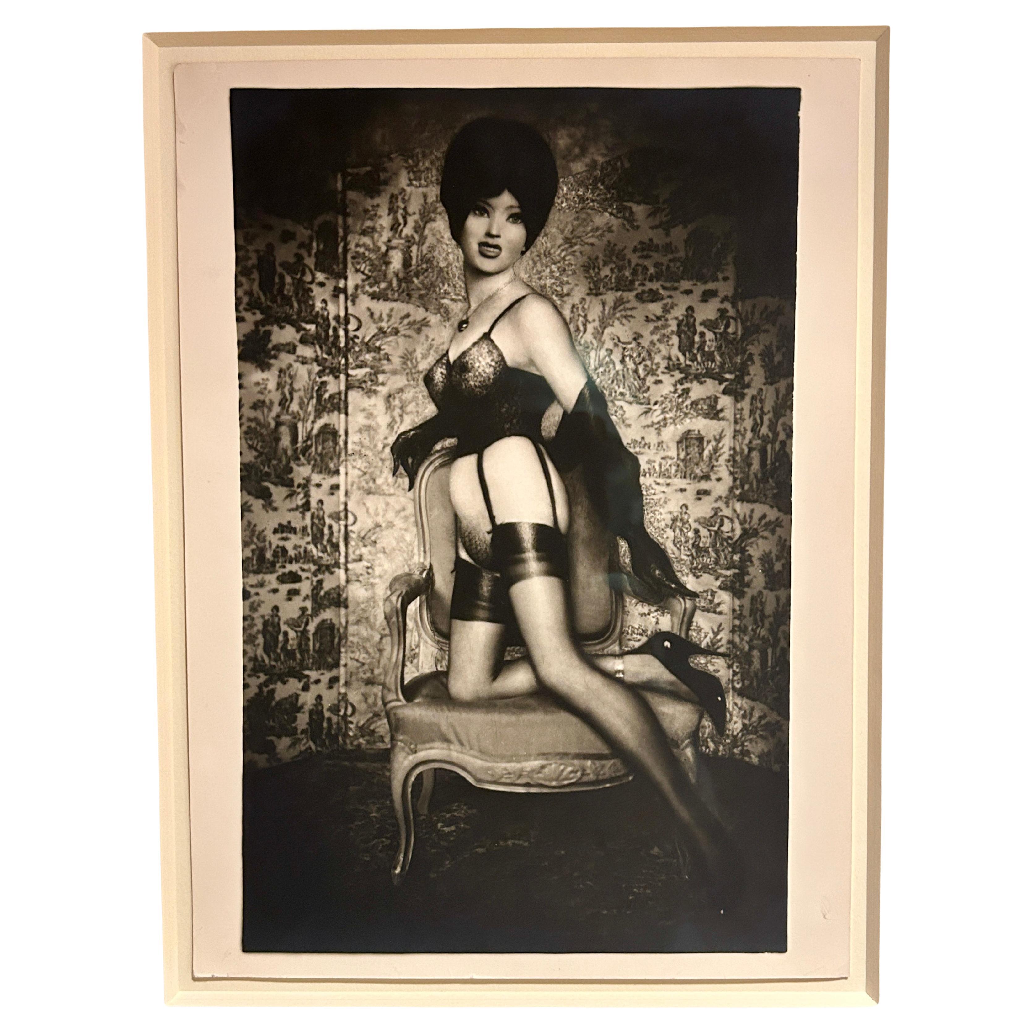 Framed Artist Proof Print by Pierre Molinier from The Shaman and His Creatures For Sale