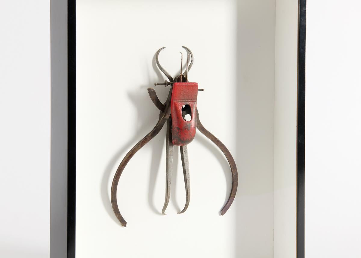 
Thierry Despont era conosciuto soprattutto per il suo studio di architettura di grande successo, ma era anche un artista affermato. Alcune delle sue opere più interessanti sono una serie di sculture realizzate con attrezzi o componenti trovati,