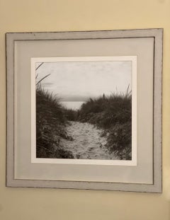 Framed Beach Photograph Art Print "Dune Path" by Christine Triebert