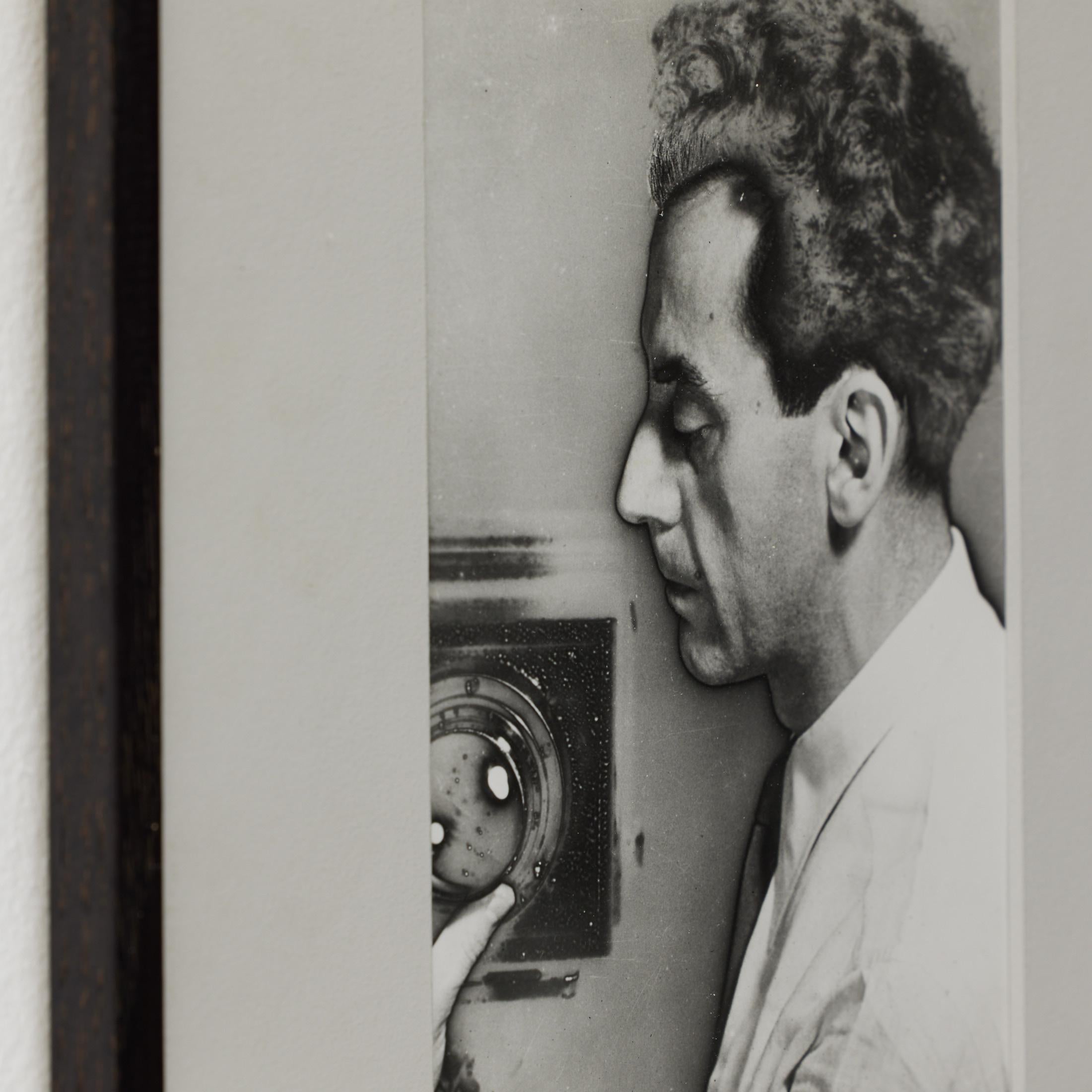 Ritratto in bianco e nero di Man Ray incorniciato, Self-Portrait d'epoca In condizioni buone in vendita a Barcelona, Barcelona