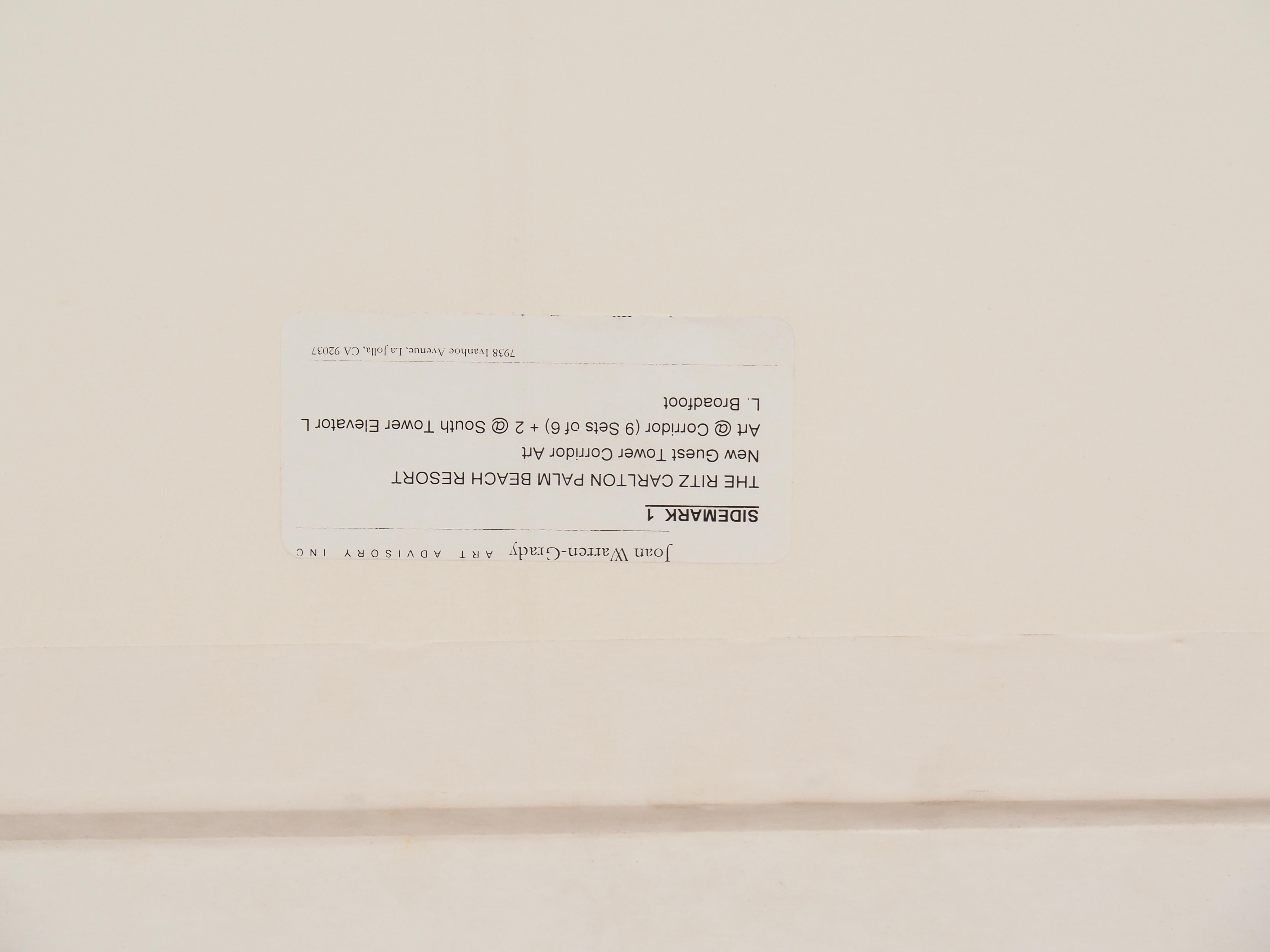 Stampa botanica incorniciata di Linda L.A. Broadfoot in vendita 3