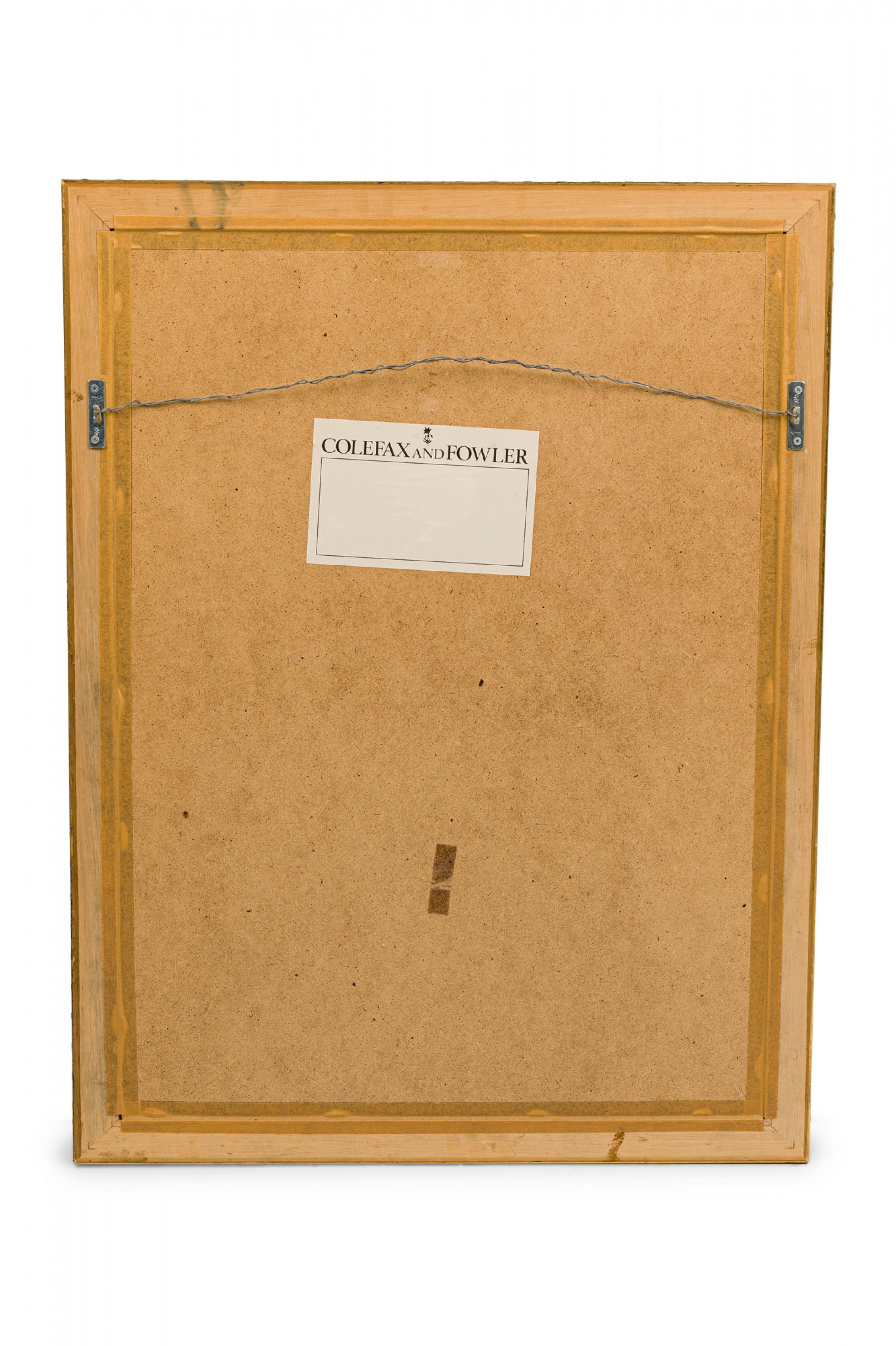 Gerahmter botanischer Druck eines Kupferstichs einer blühenden Aloe Vera Pflanze aus dem 17. (Gold) im Angebot