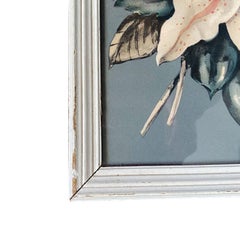 Framed Botanical Print of a Stargazer Lily by Rene White