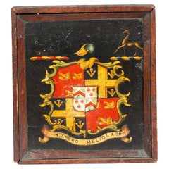 Gerahmtes britisches Wappen