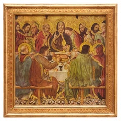 Used  Framed Catholic Print, circa 1950