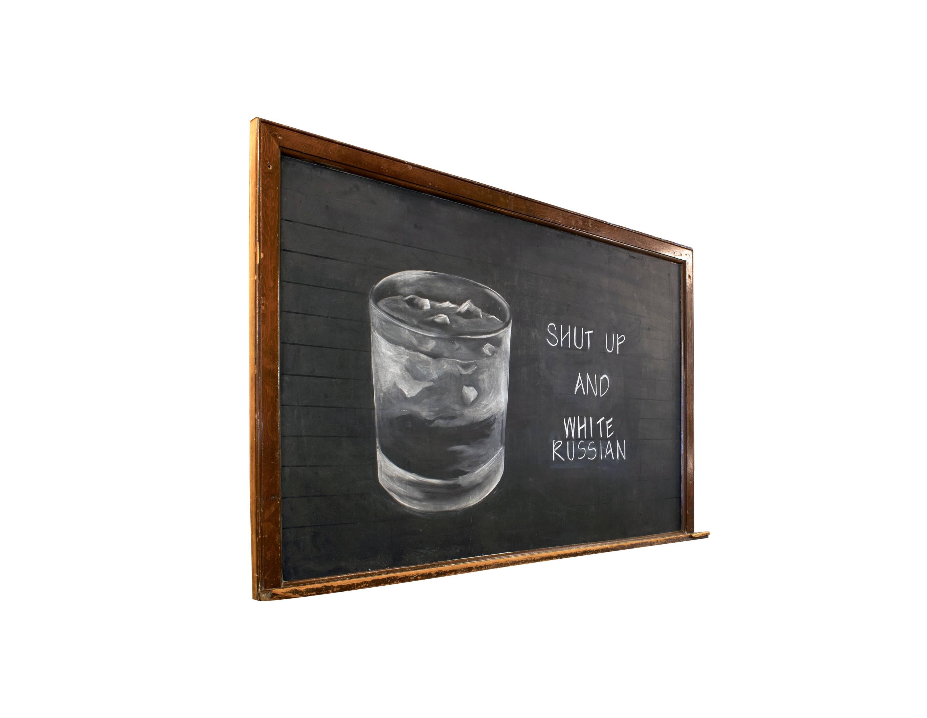 Framed Chalkboard In Excellent Condition In Minneapolis, MN