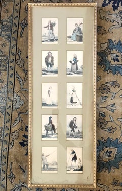 Framed Characters of Bordeaux