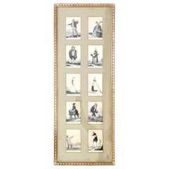 Framed Characters of Bordeaux 