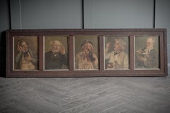 Gerahmter Chemist-Werbeplakat