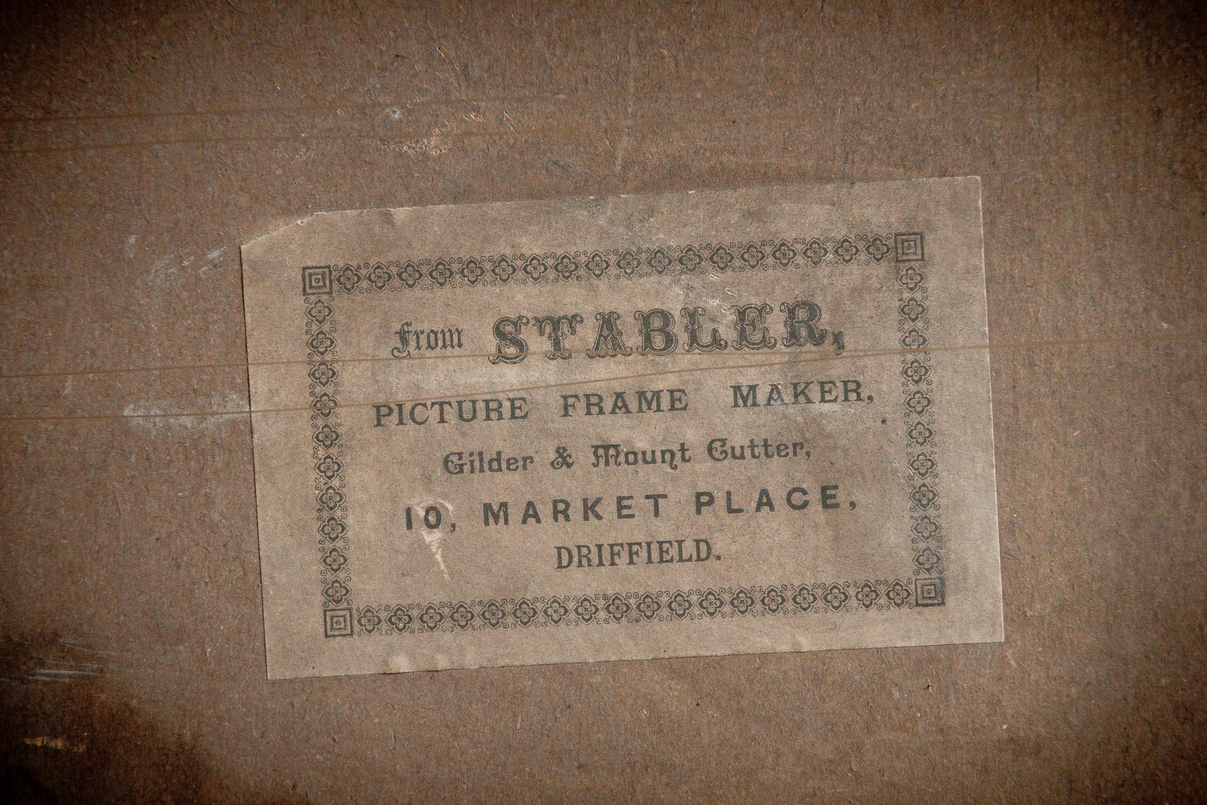 19th Century Framed Chemist Advert For Sale