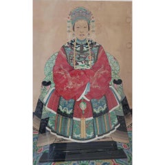 Framed Chinese Regal Portrait of a Woman