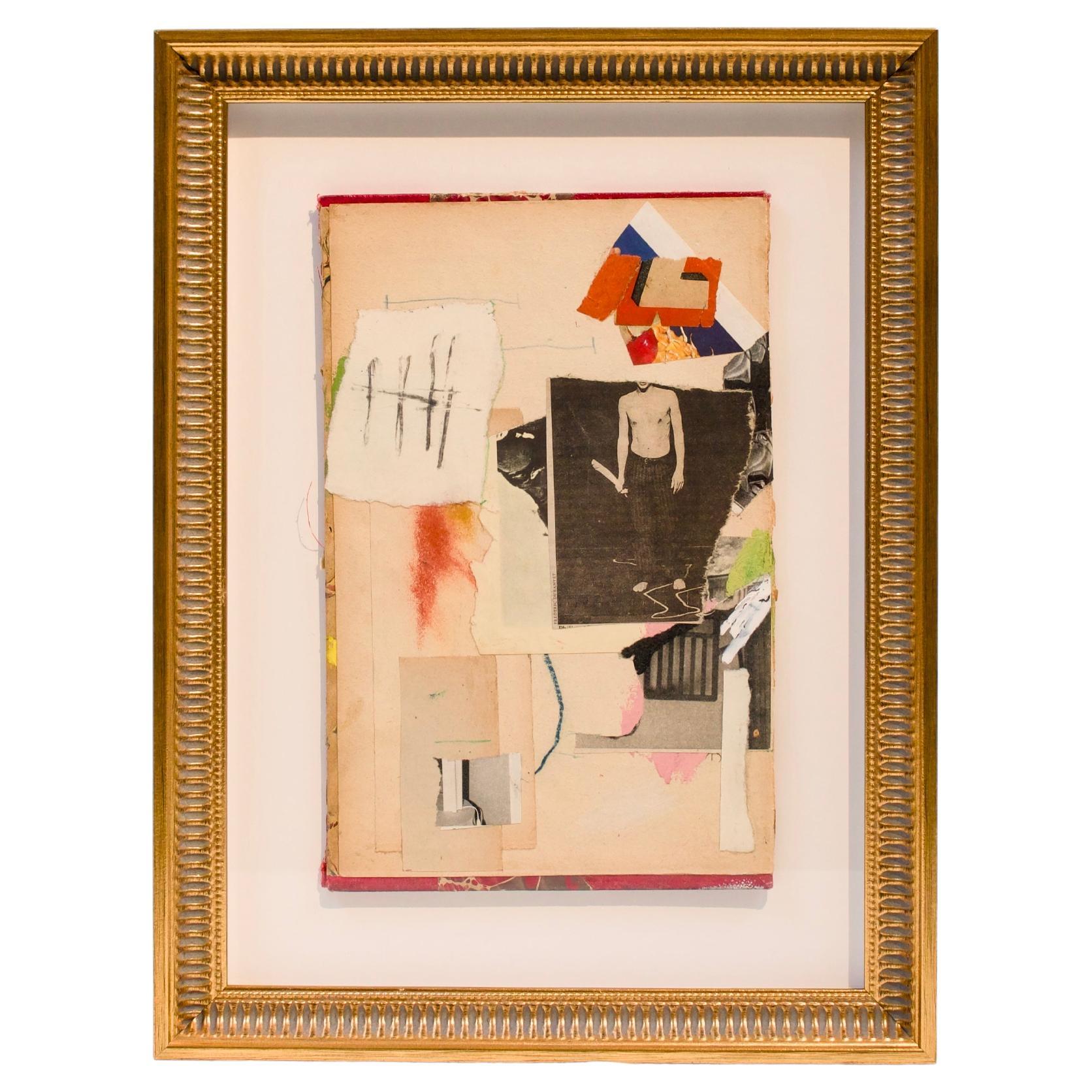 Framed Collage Artwork by Sébastien Coutheillas, 21st Century