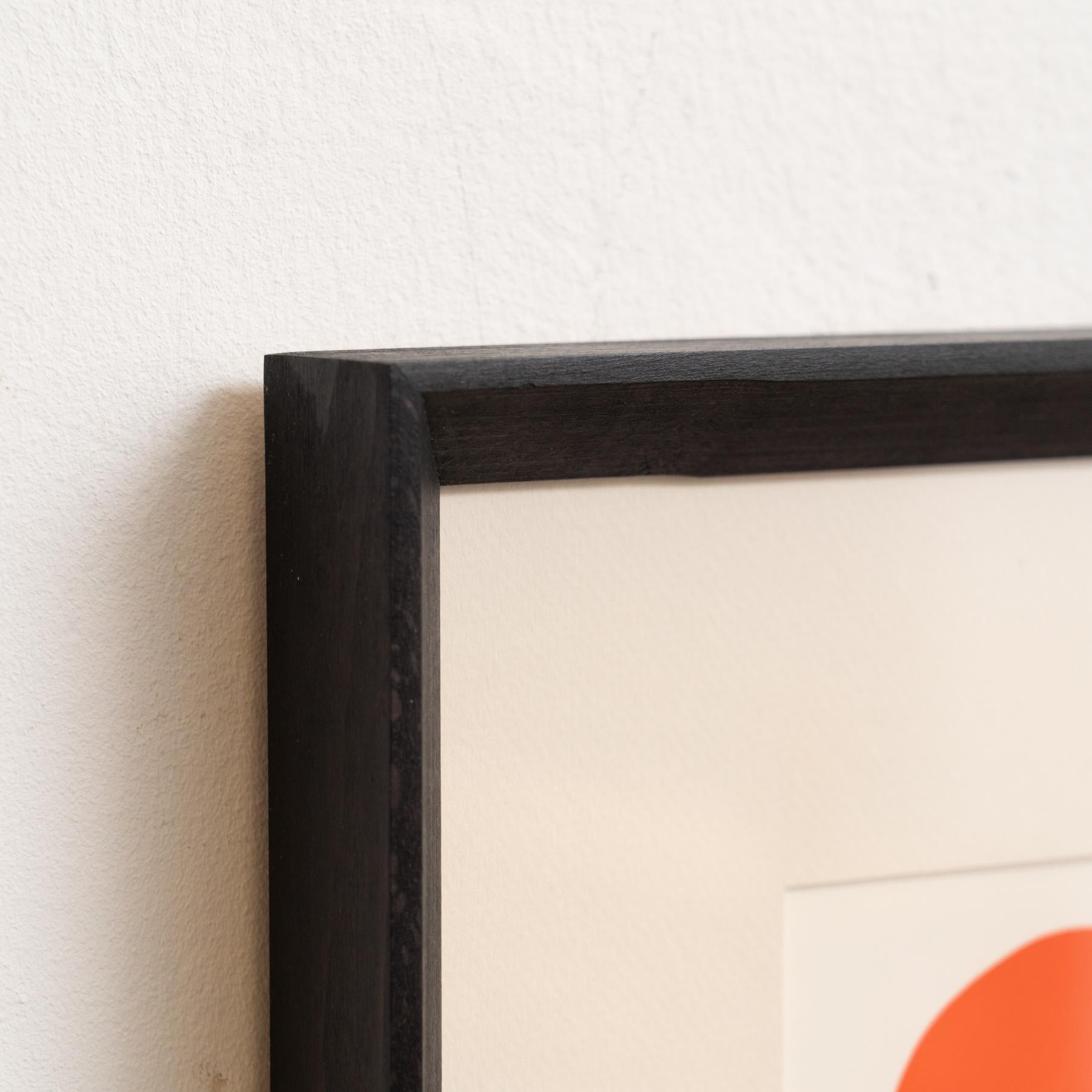 Framed Color Serigraphy by Alexander Calder - 
